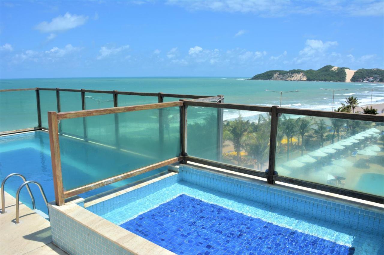 Na Praia - Araca 407 Luxo - Lateral Vista Mar Natal Eksteriør bilde